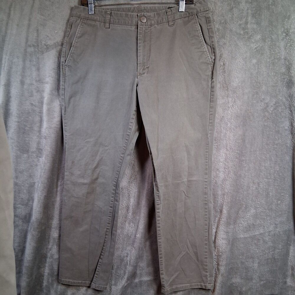 Bonobos Stretch Washed Slim Fit Chino Pants In Graphites Sz 34x30